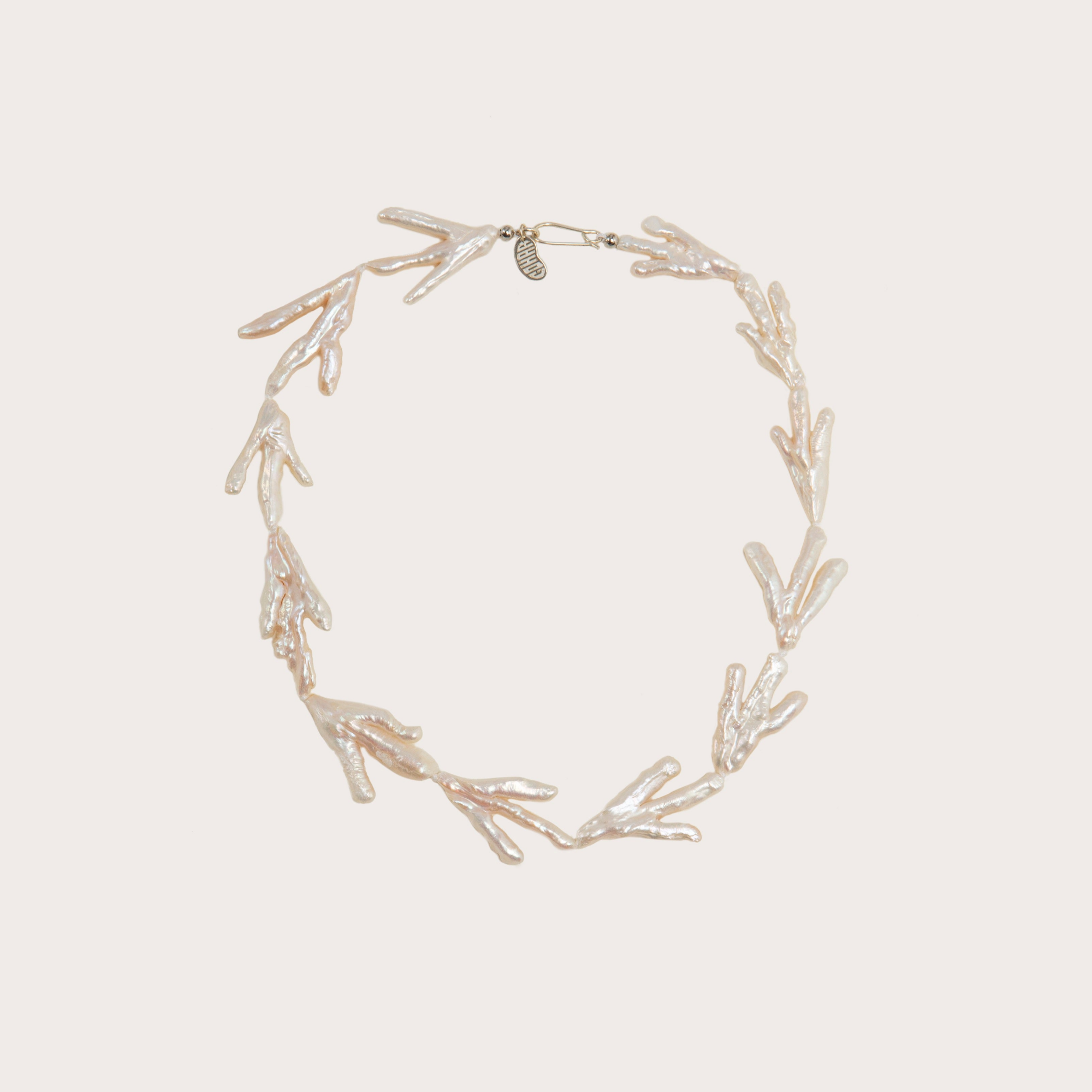 Host Necklace, Chicken Foot Pearls – Gohar World Host Necklace, Chicken Foot Pearls – Gohar World