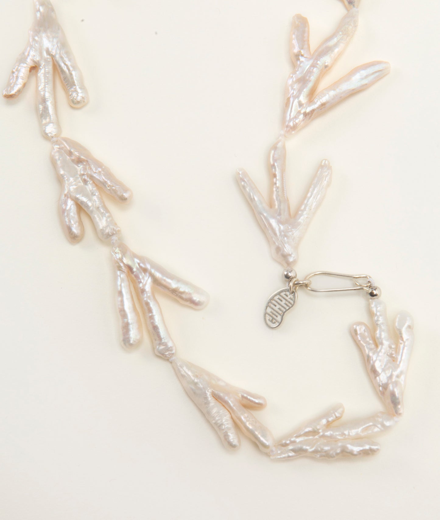 Host Necklace with Chicken Feet Pearls