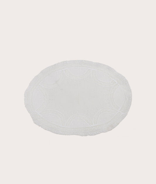 Oval Lace Doily