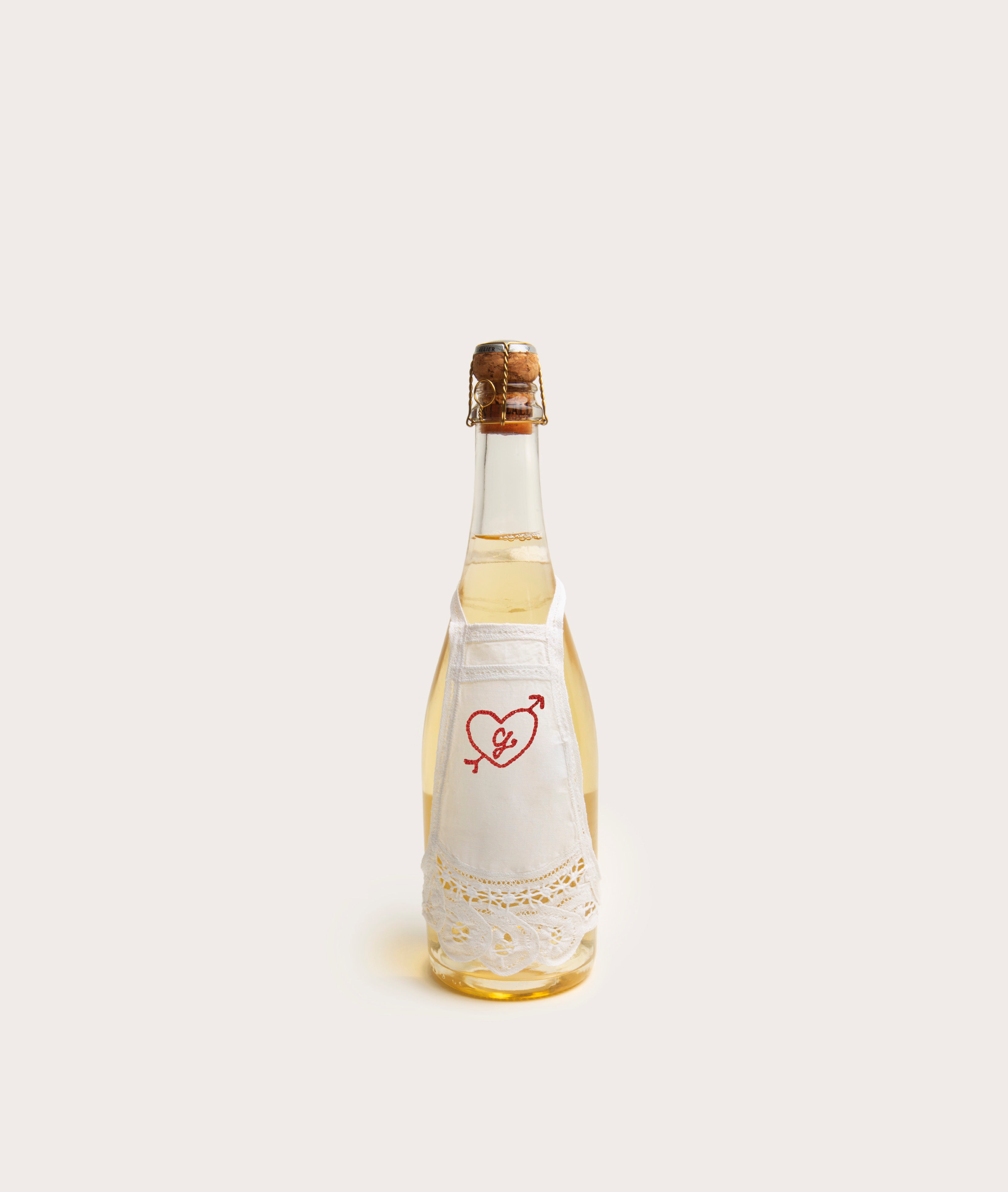 Personalized Bottle Apron, Rondelle