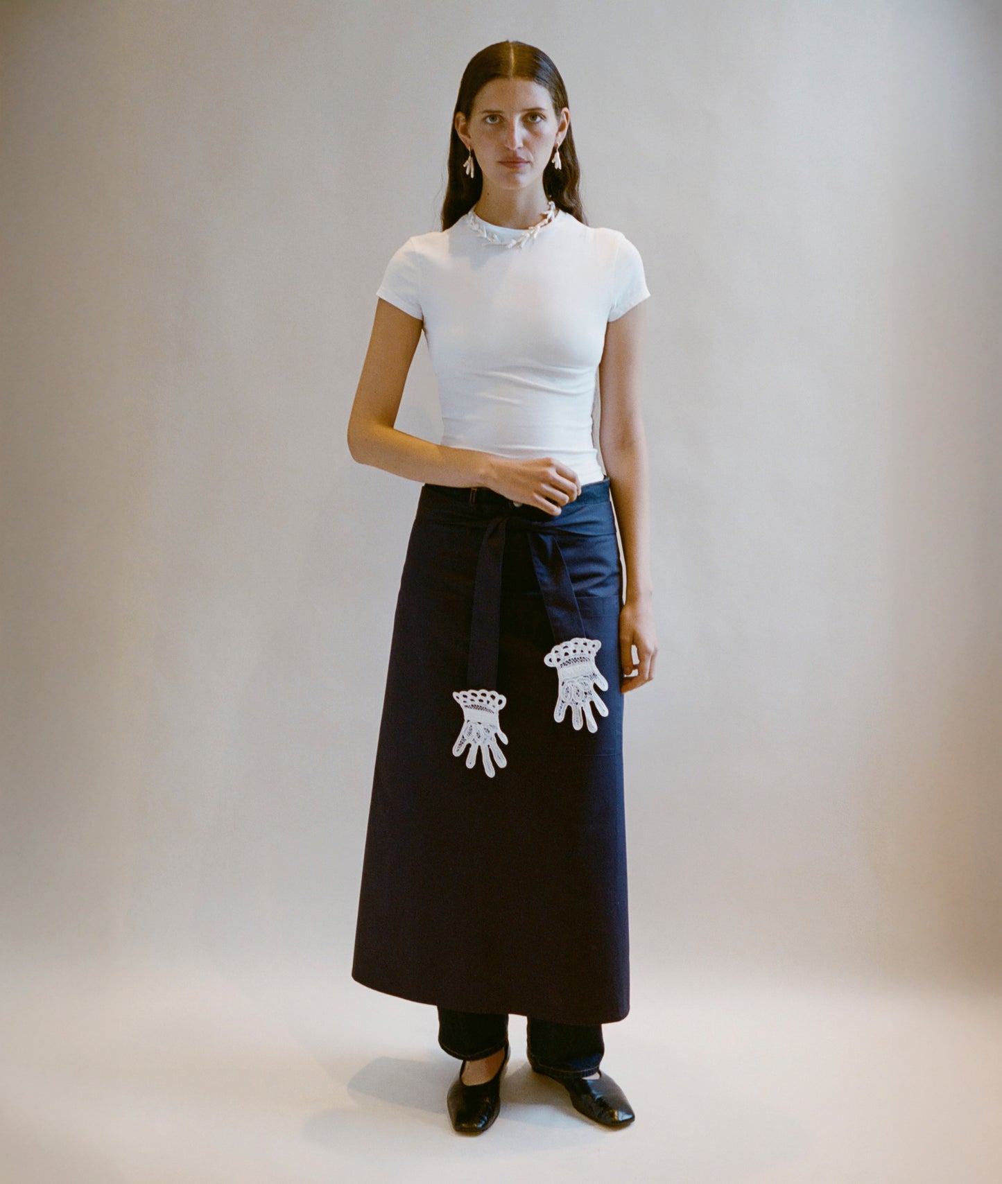Lace Hands Apron