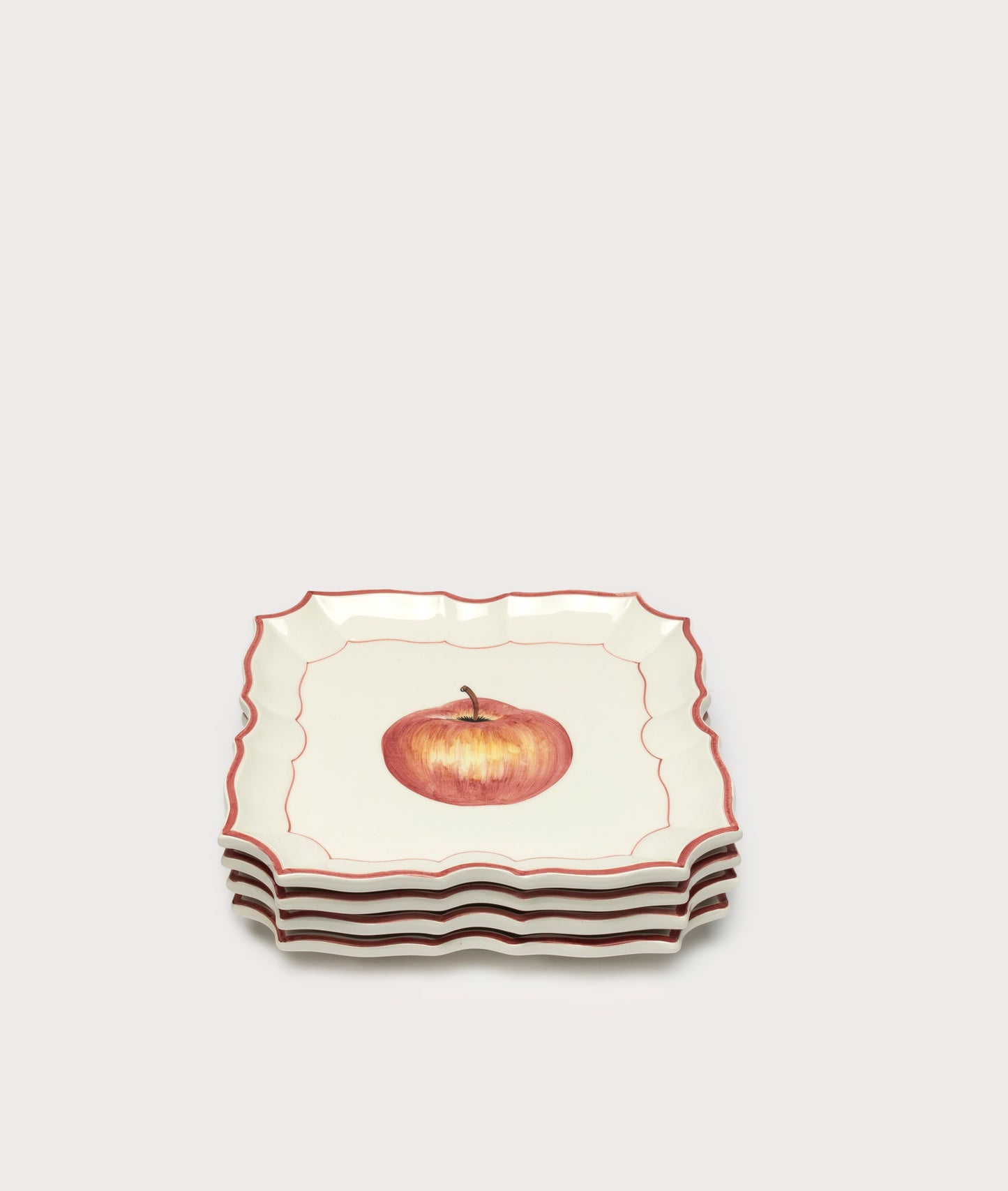 Vietri Disappearing Apple Plates