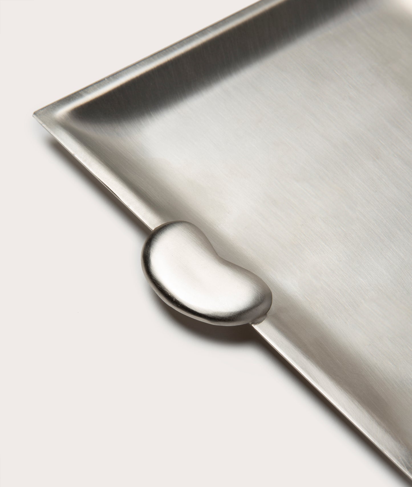 Square Tray with Bean Handles