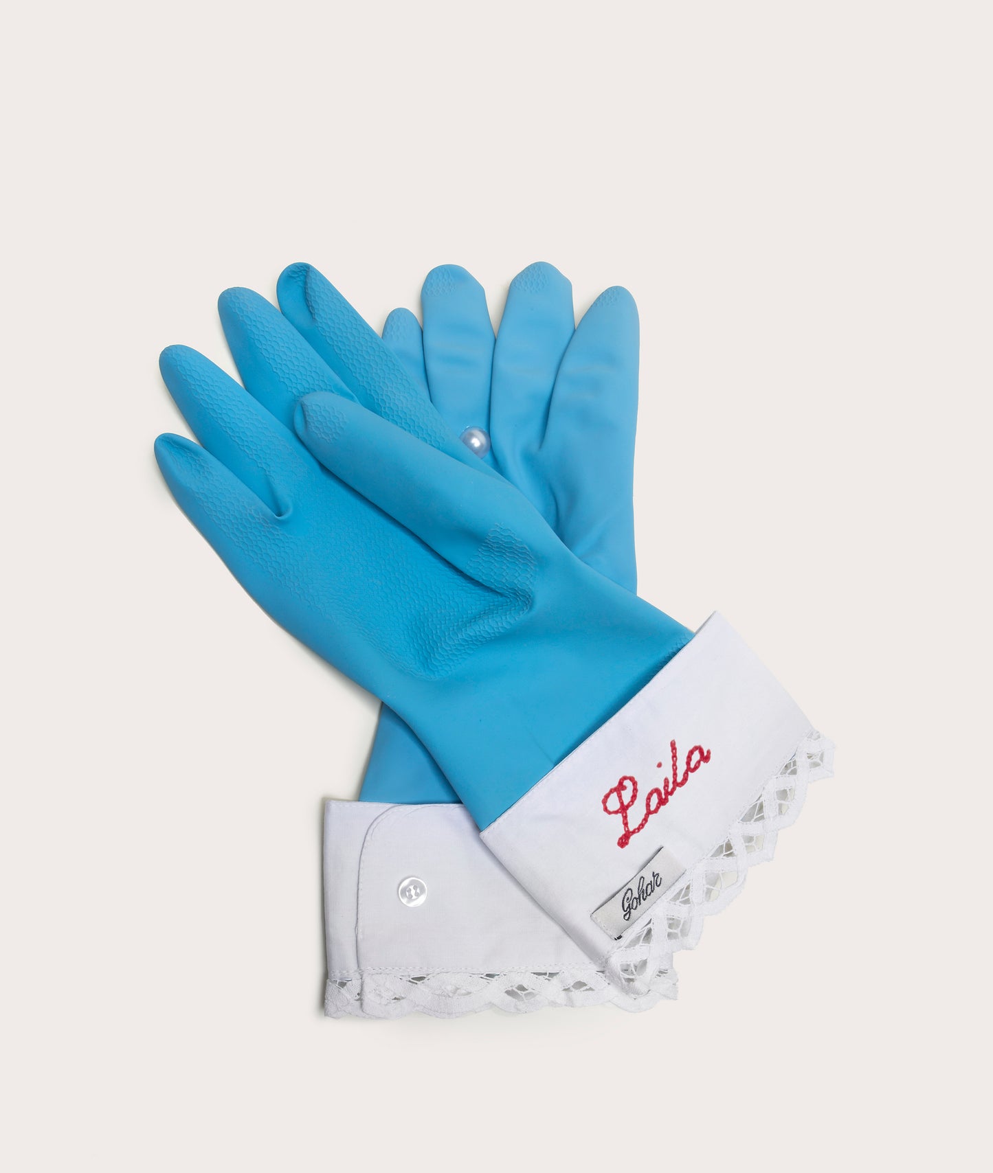 Personalized Host Gloves, Blue