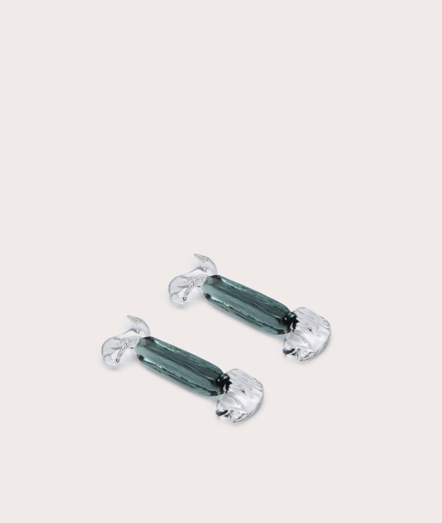 Cutlery Rest, Glass Candy - Pair