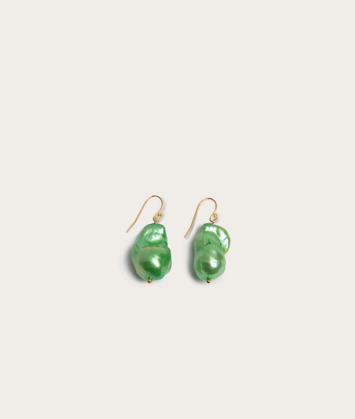 Host Earrings, Baroque Pearl