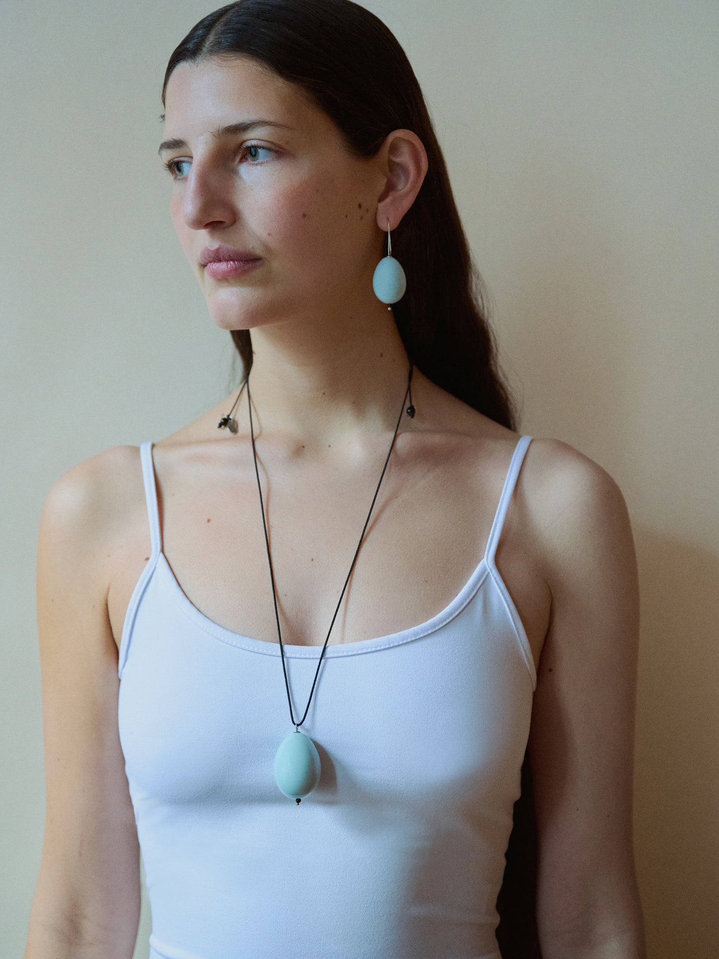 Host Pendant, Egg - Blue