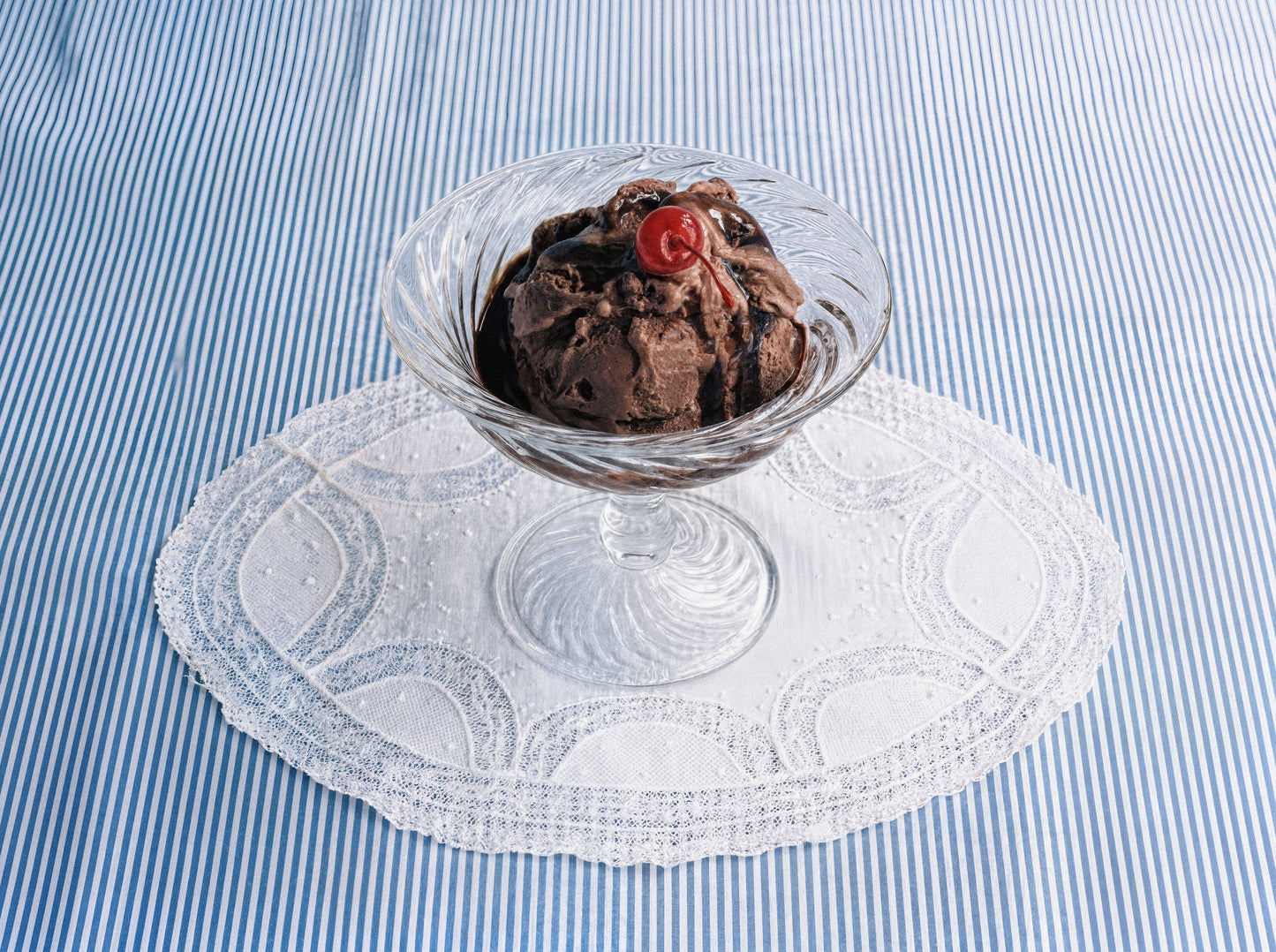 Spiral Ice Cream Coupe