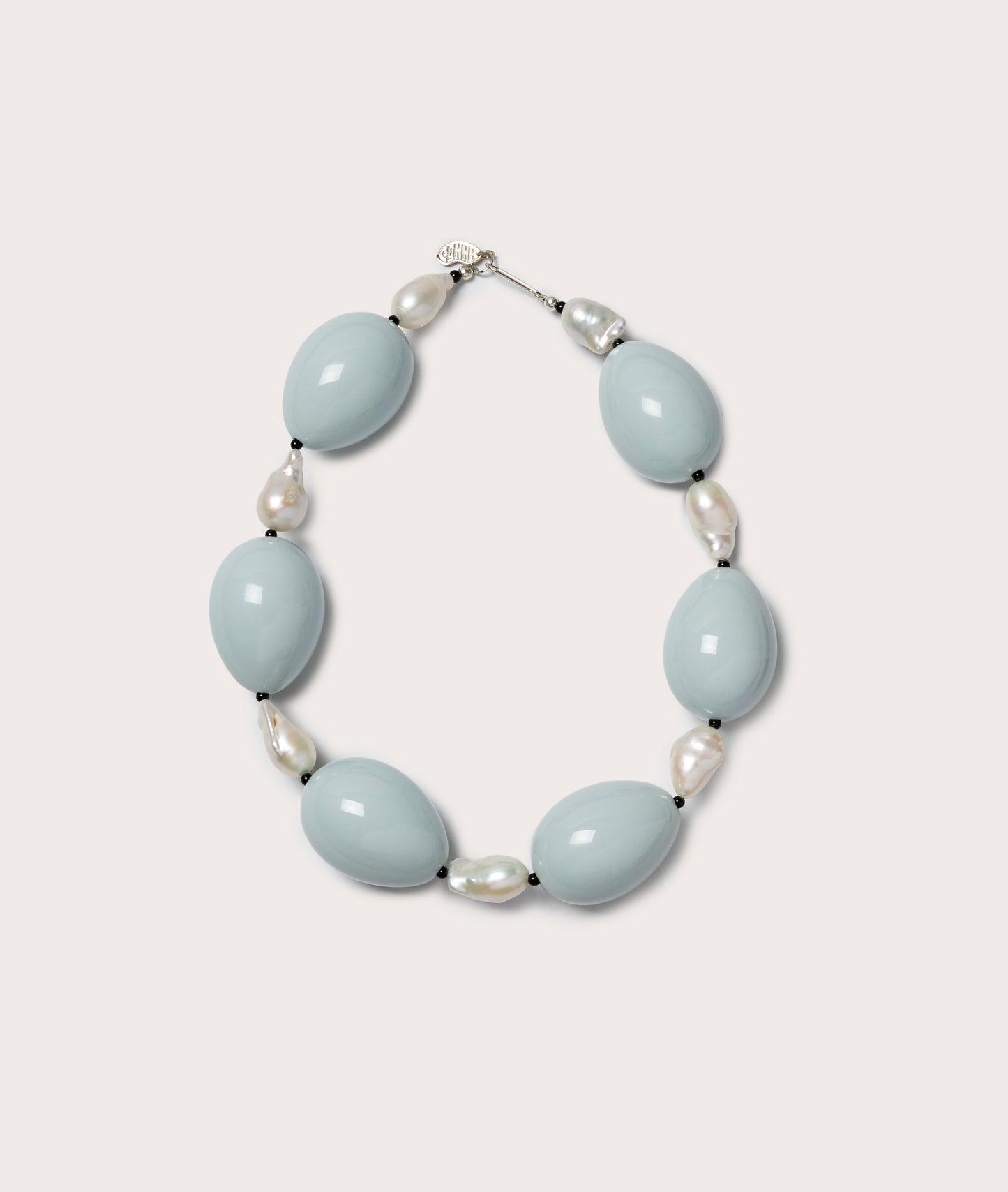 Host Necklace, Egg - Blue