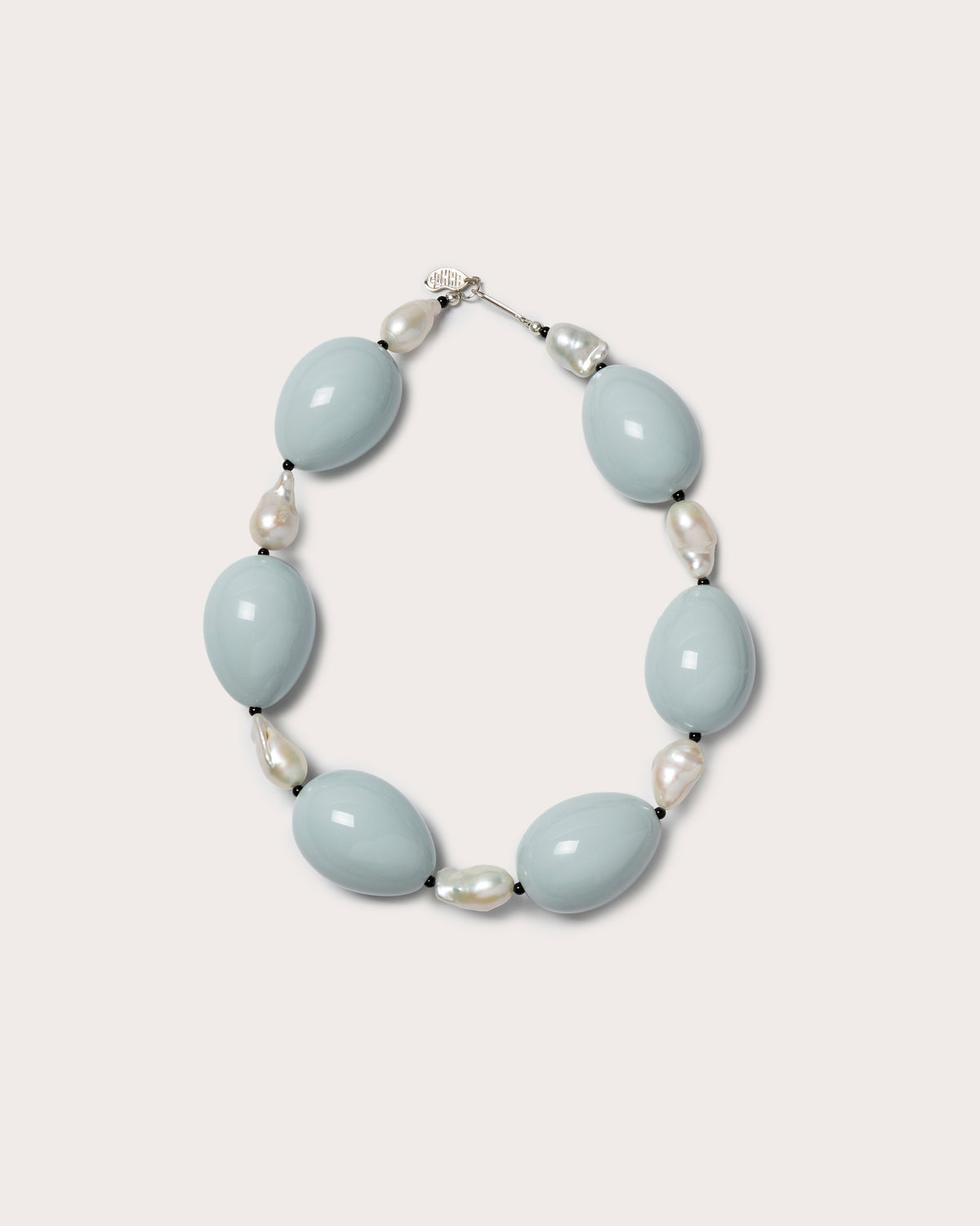 Host Necklace, Egg - Blue