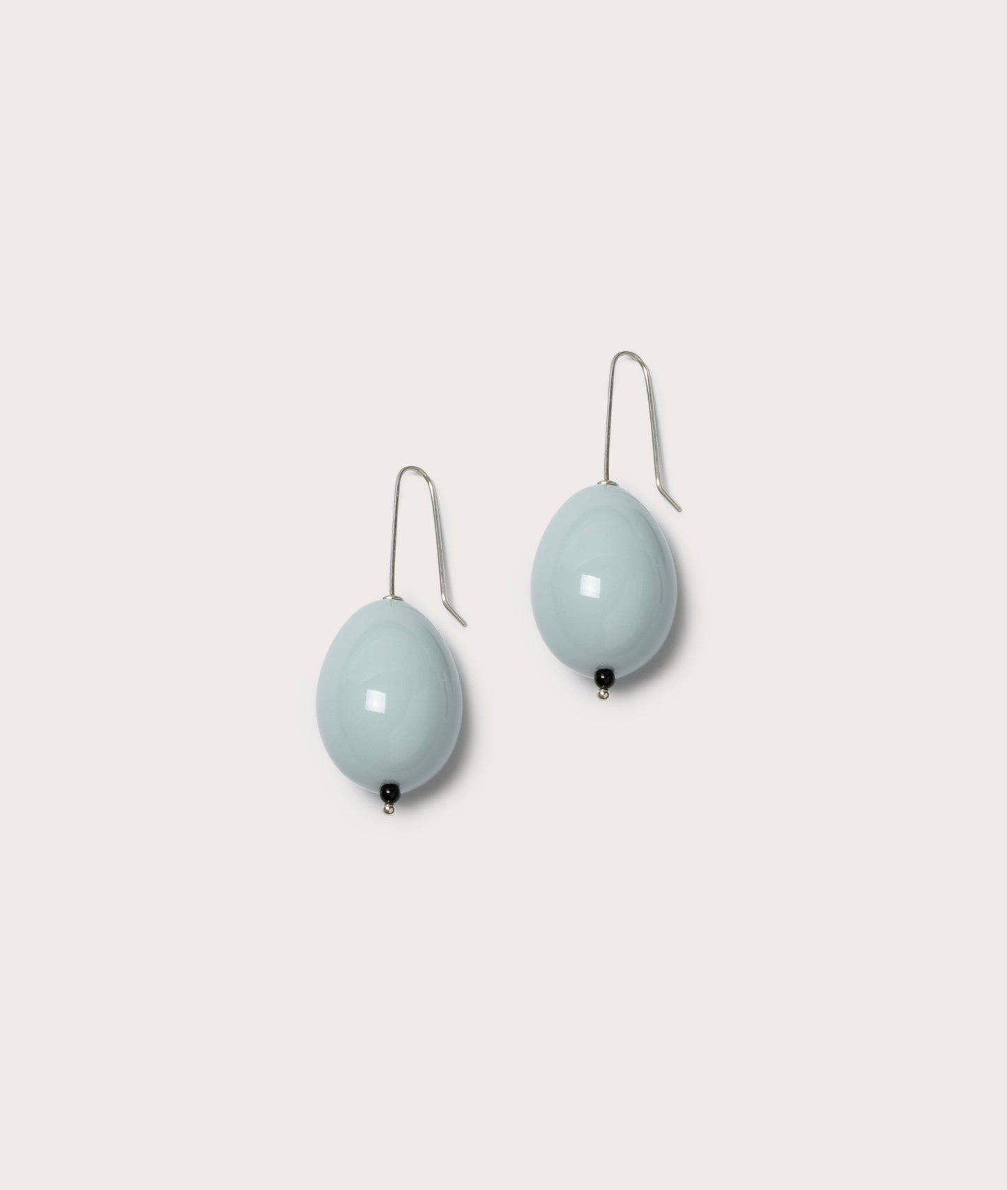 Host Earrings, Egg - Blue