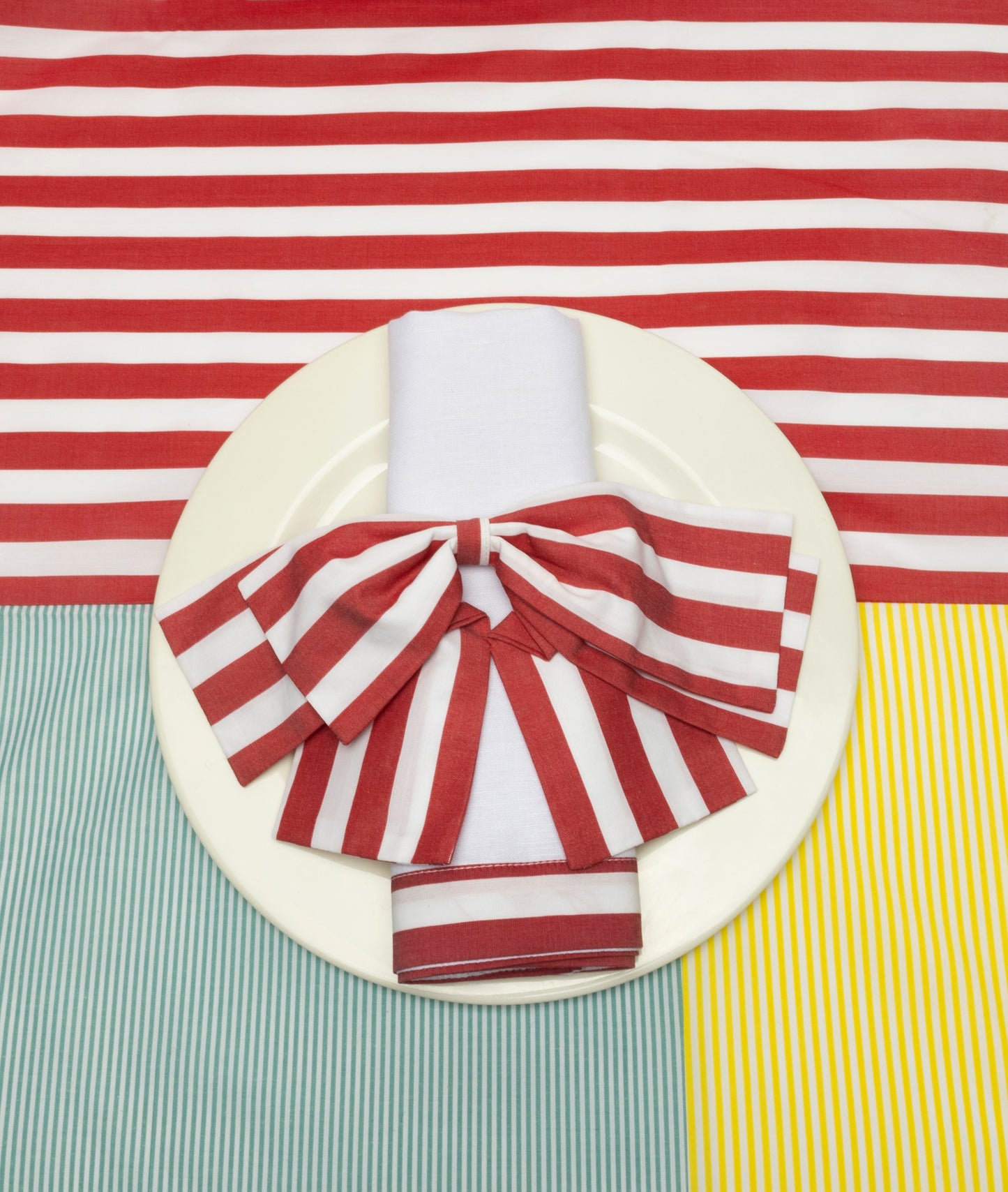 Dinner Napkins, Stripe