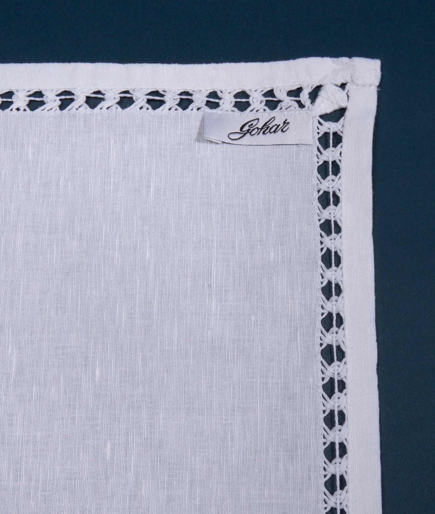 Dinner Napkin with Á Jour Stitch - Pair