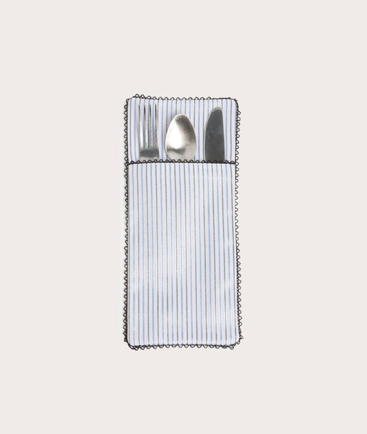 Cutlery Pouch, Opaline - Pair