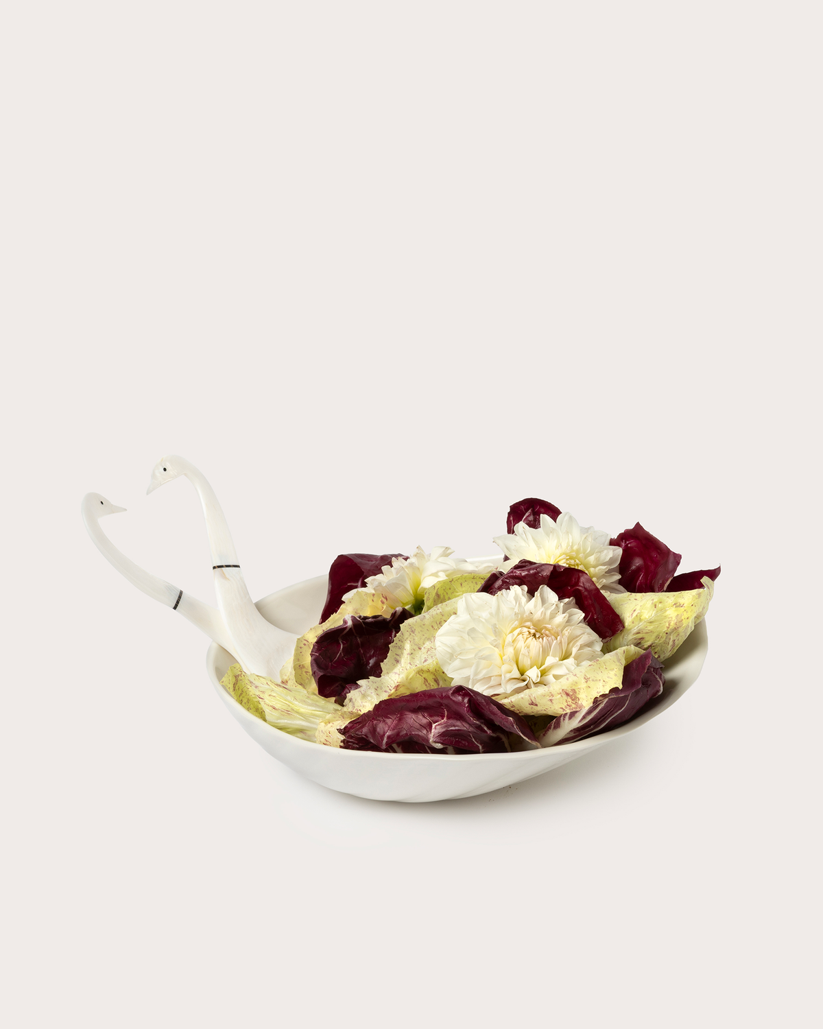 Serving Spoons, Swan - Pair