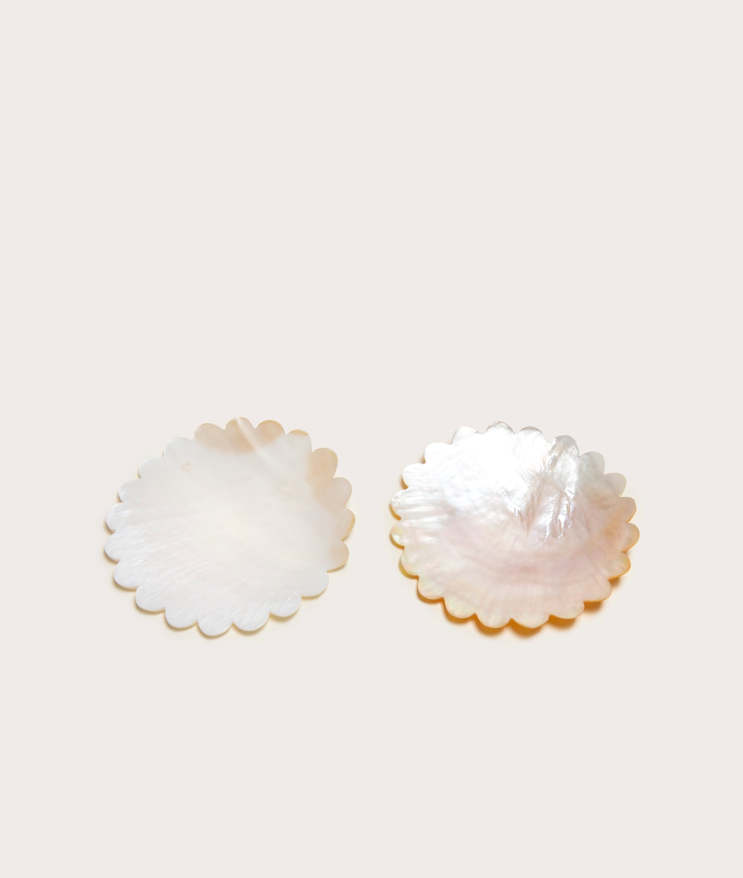 Scalloped Dish, Mother of Pearl
