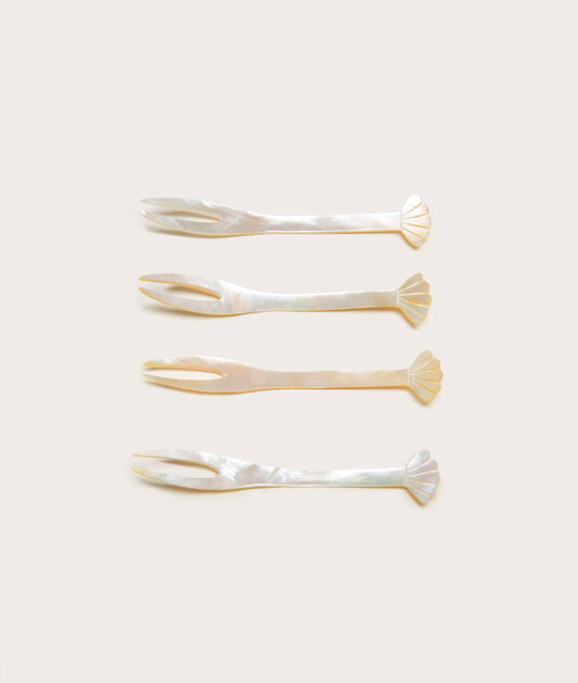 Seafood Pick, Iridescent Mother of Pearl - Set