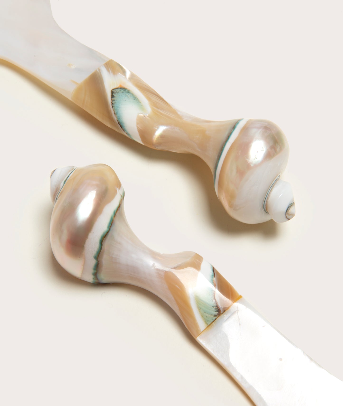 Salad Servers, Mother of Pearl Shell - Pair