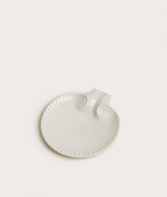 Clamshell Dish, Porcelain