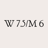 W 7.5/M 6