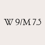W 9/M 7.5