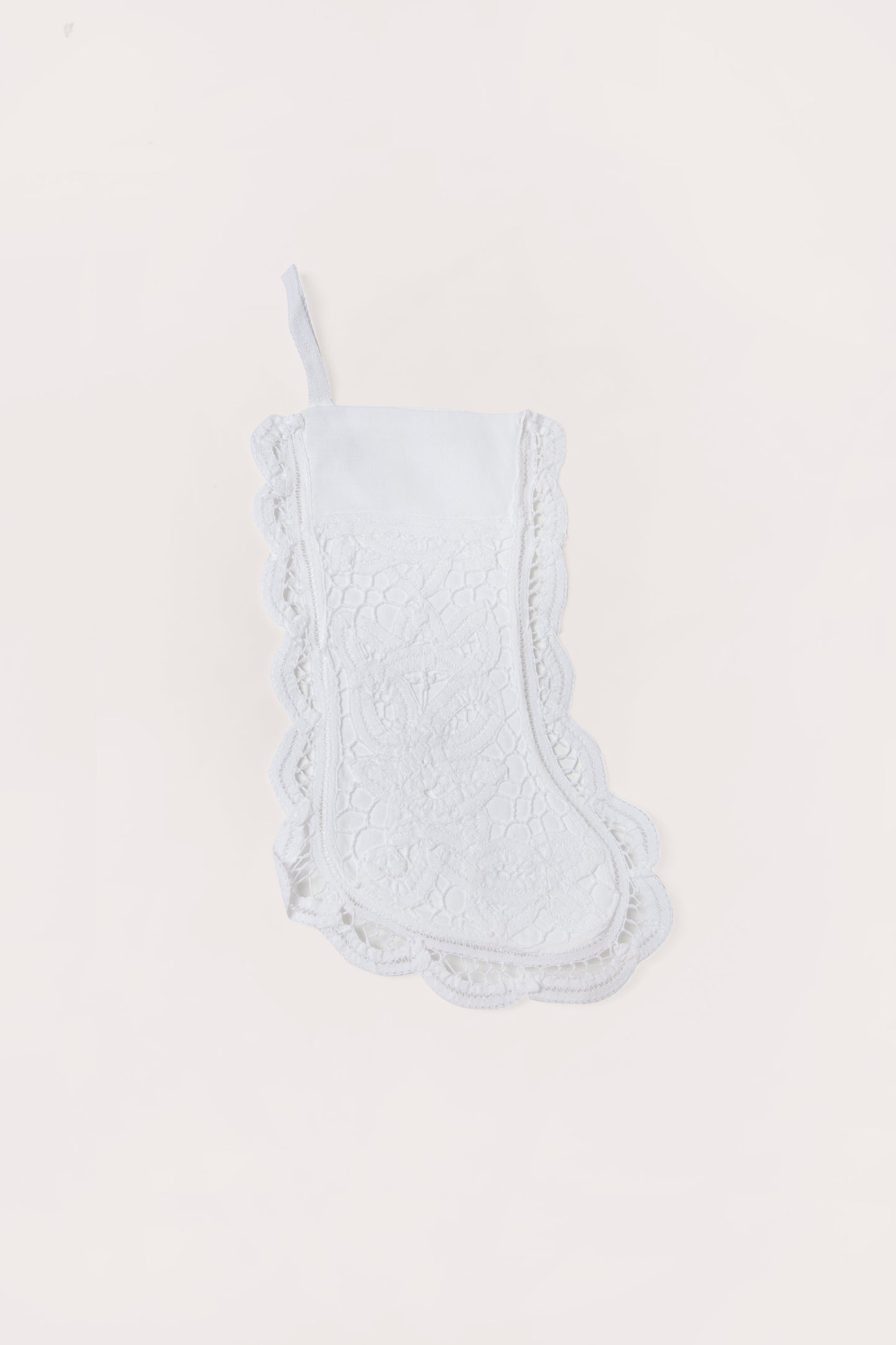 Personalized Ornament, Lace Stocking