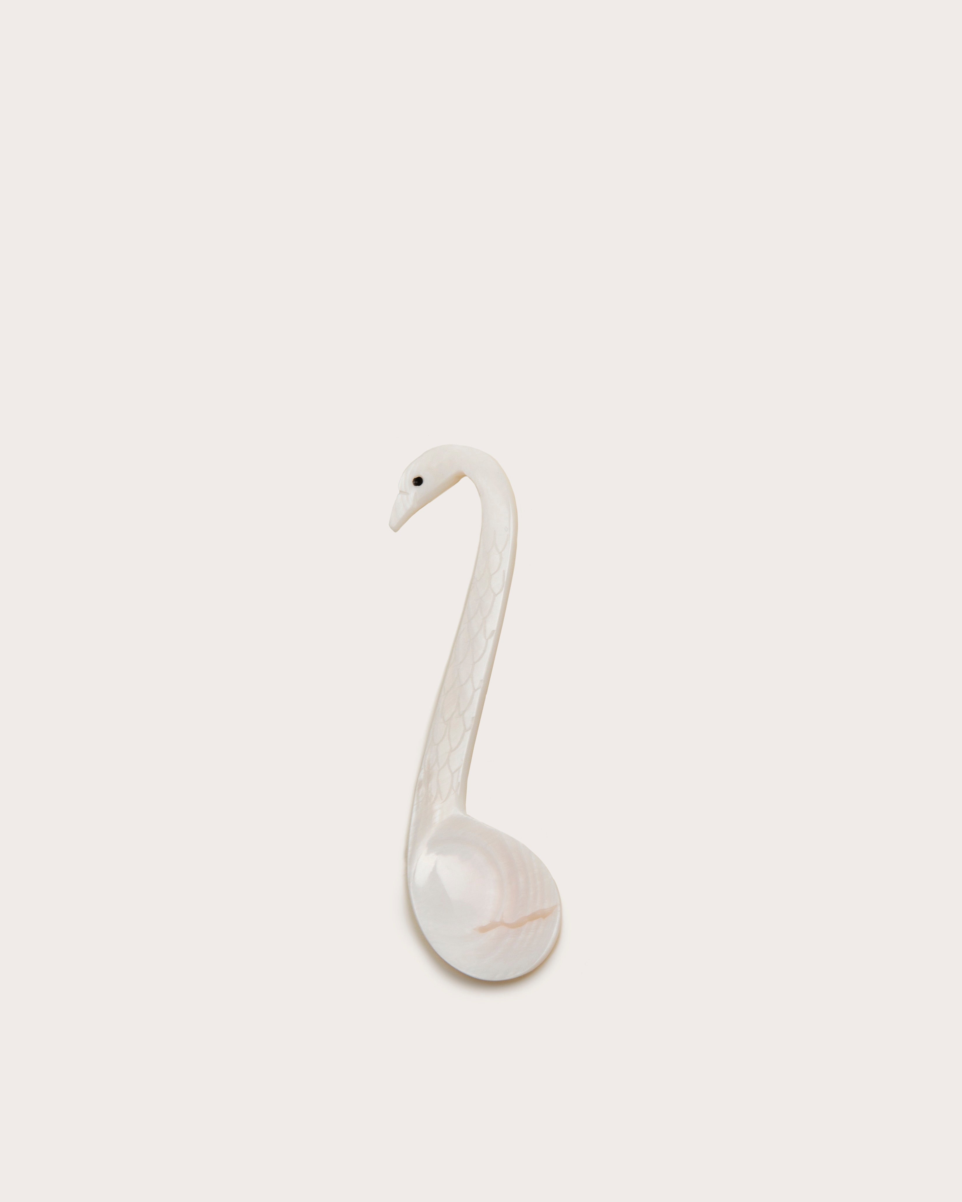 Mother of Pearl Swan Spoon | Gohar World