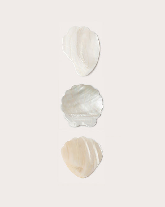 Shell Dish Trio, Mother Of Pearl