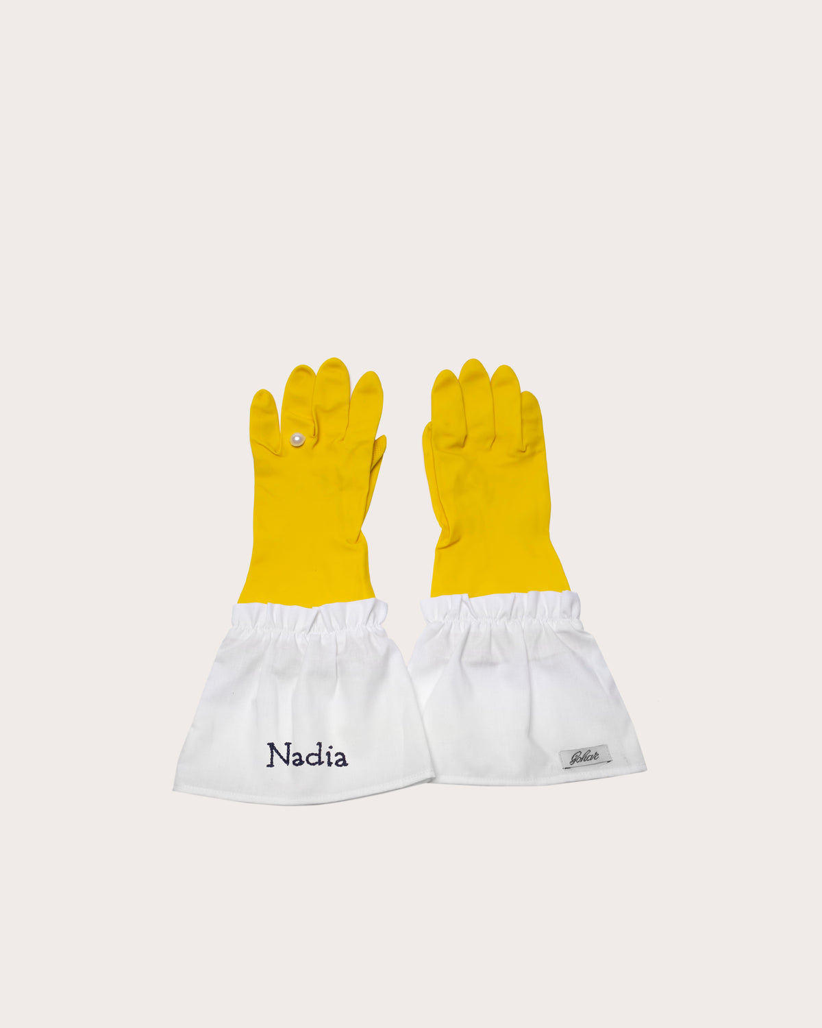 Personalized Host Gloves, Yellow