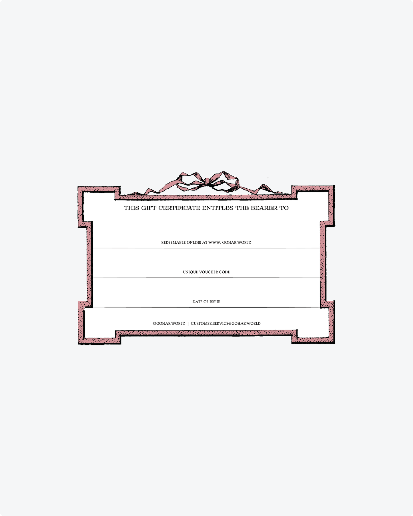 Gift Certificate - Digital