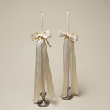 Ivory Ribbon / Ivory Candle